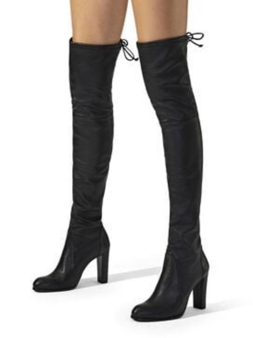 Stuart Weitzman  HighlandBlack Over-the-Knee Boots Size 10